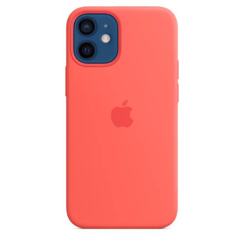 Apple Official iPhone 12 Mini Case with MagSafe - Pink Citrus (Open Box)