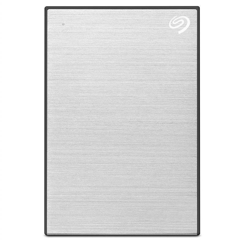 SEAGATE One Touch Portable Hard Drive - 4 TB, Silver, Silver