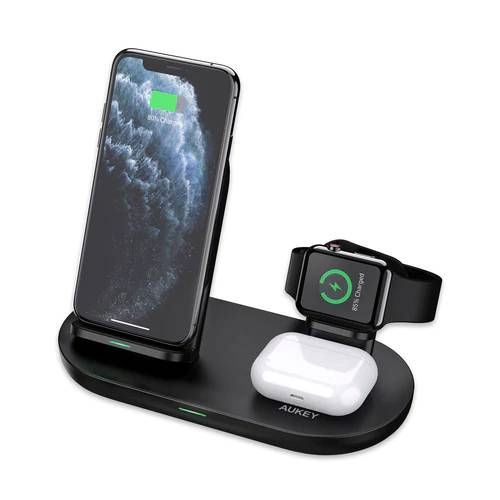 AUKEY 3-in-1 AirCore Wireless Charging Station