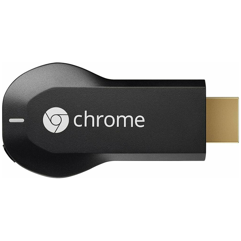 Google Chromecast 1st Generation HDMI Media Streamer - Black