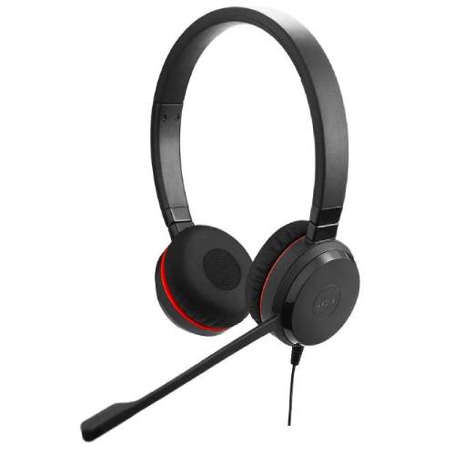 Jabra Evolve 30 MS Stereo Headset - Black
