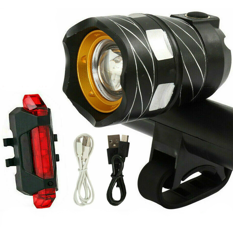 Draper Front and Rear LED Bicycle Light Set 24815 