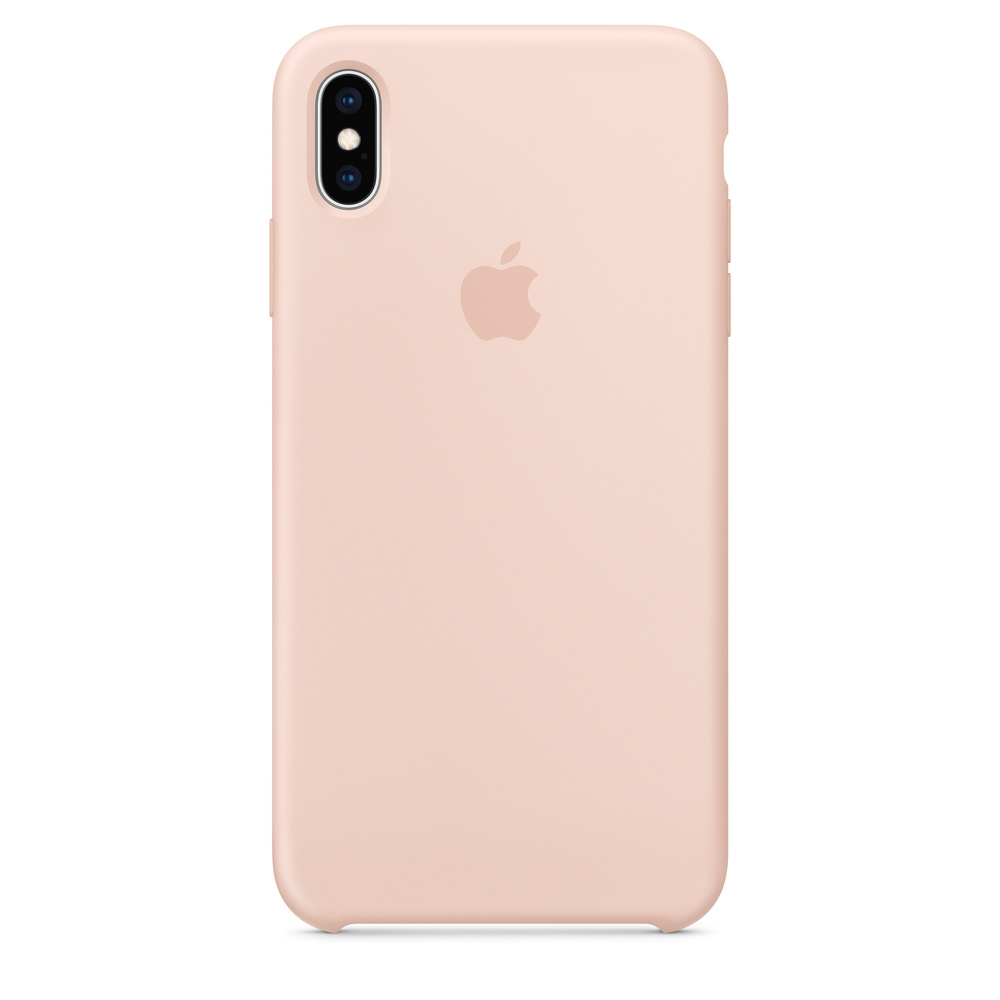 Apple Official iPhone XS MAX Silicone Case Pink - Sand (Open Box)