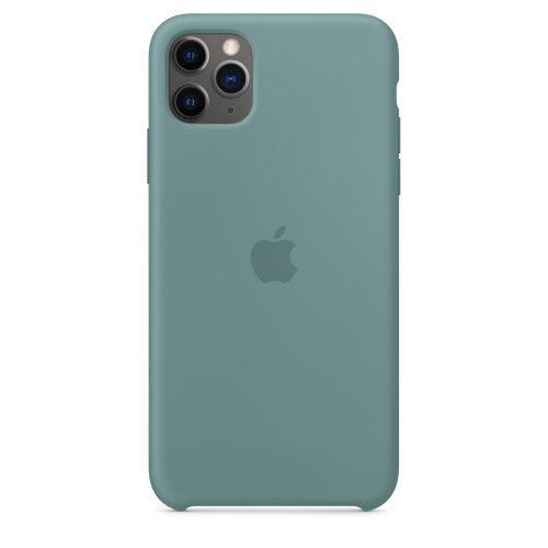 Apple Official iPhone 11 Pro Max Silicone Case Cactus (Open Box)