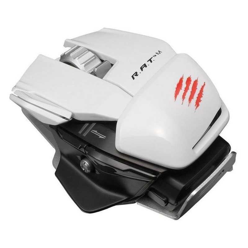Vorschaubild von MAD CATZ Wireless PC Gaming Maus R.A.T.M - Weiß Vorschaubild von MAD CATZ Wireless PC Gaming Maus R.A.T.M - Weiß