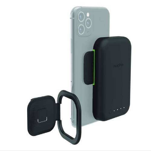 Mophie - Juice Pack Connect Mini 3,000 mAh Portable Battery for Qi-enabled Smartphones - Black