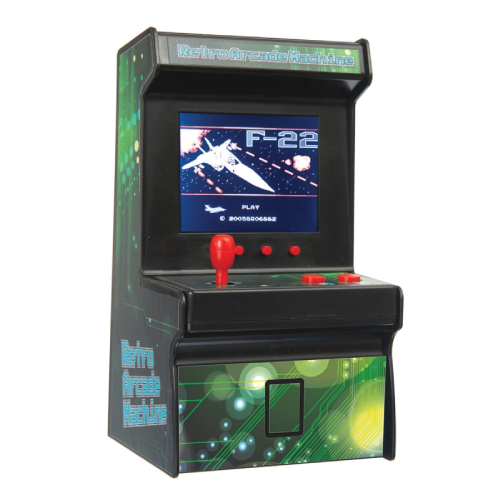 Retro Miniature Arcade Machine - 200 Games
