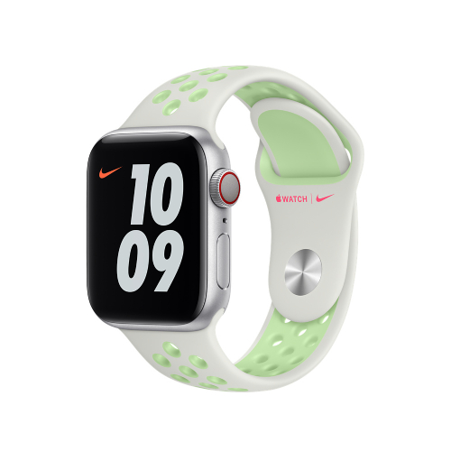 Apple official Watch Band 40mm Strap - Nike Sport Spruce Aura/Vapour Green