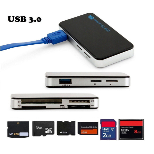 All In One Multi Memory USB3.0 Card Reader