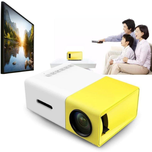 Mini Portable YG300 Multimedia Projector Full HD 1080P Home Theater