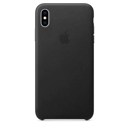 Apple Official iPhone XS Max Leather Black - (Open Boxed)