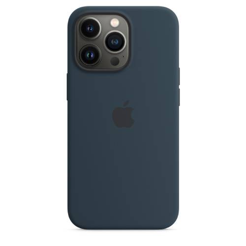 Apple Offcial Iphone 13 Pro Silicone Case with MagSafe - Abyss Blue (Open Box)