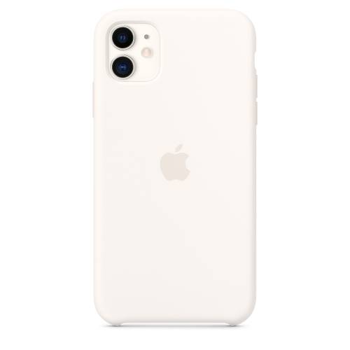 Apple Official iPhone 11 Silicone Case - Soft White (Open Box)