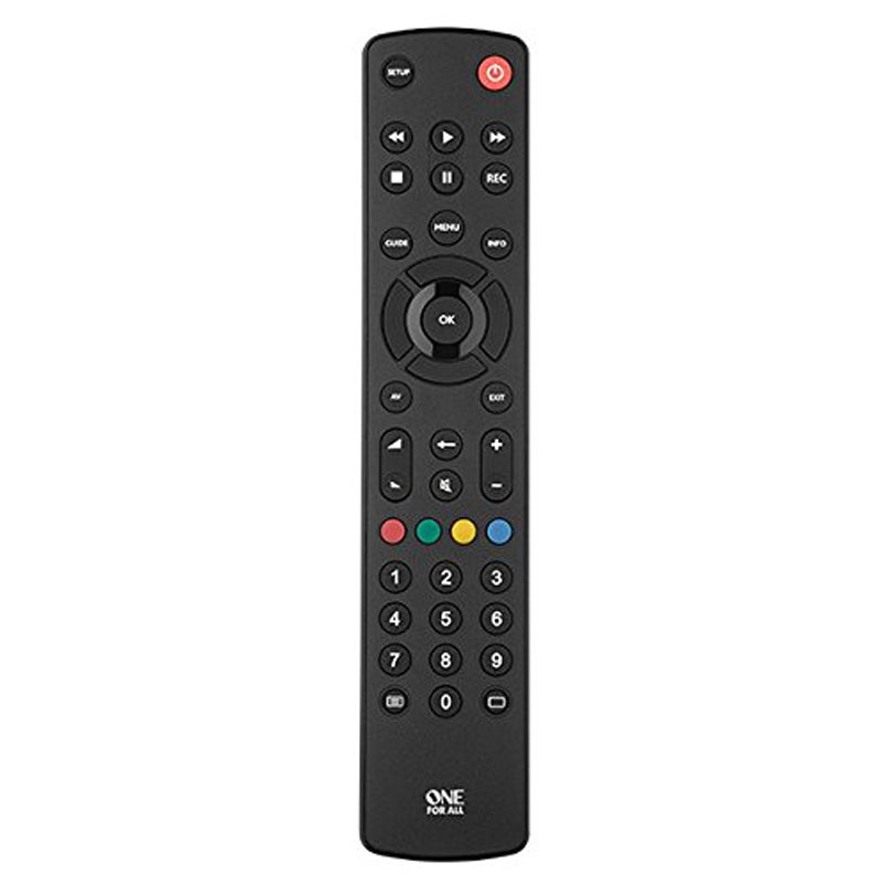One For All Contour Universal-Fernbedienung für TV - Schwarz