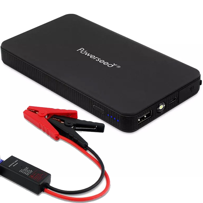 Power Supplies/Adapters & Case Coolers Powerseed Mini Boost 2A Car Jump Starter Portable Power Bank