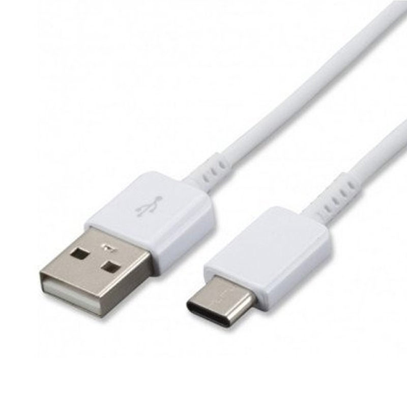 Samsung Galaxy Type C USB Data Cable - White - 80cm