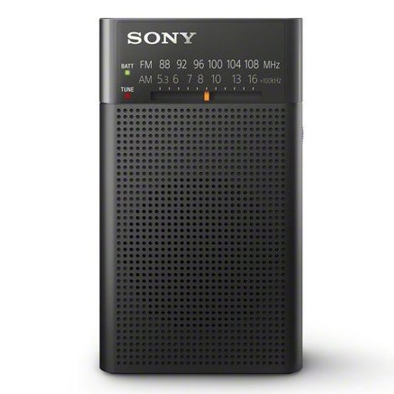 Sony ICF-P26 Portables AM / FM Radio - Schwarz