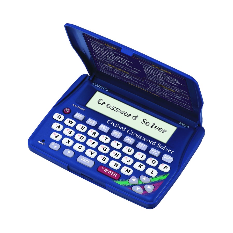 Vorschaubild von Seiko Oxford Kreuzworträtsel Löser - Taschenversion Vorschaubild von Seiko Oxford Kreuzworträtsel Löser - Taschenversion