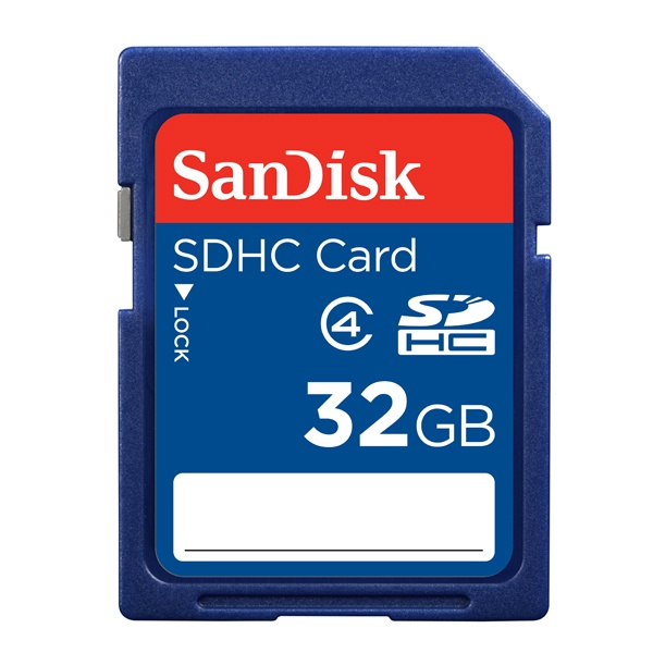 SanDisk 32GB SD Card (SDHC) - 4MB/s 881 SDSDB-032G-B35