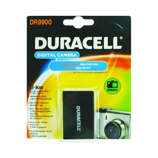 Duracell Nikon EN-EL9 Camera Battery