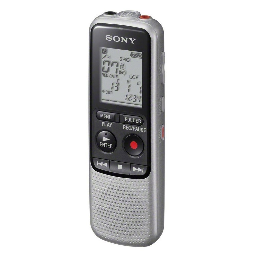 Sony ICD-BX140 4GB Digital Voice Recorder - Silver