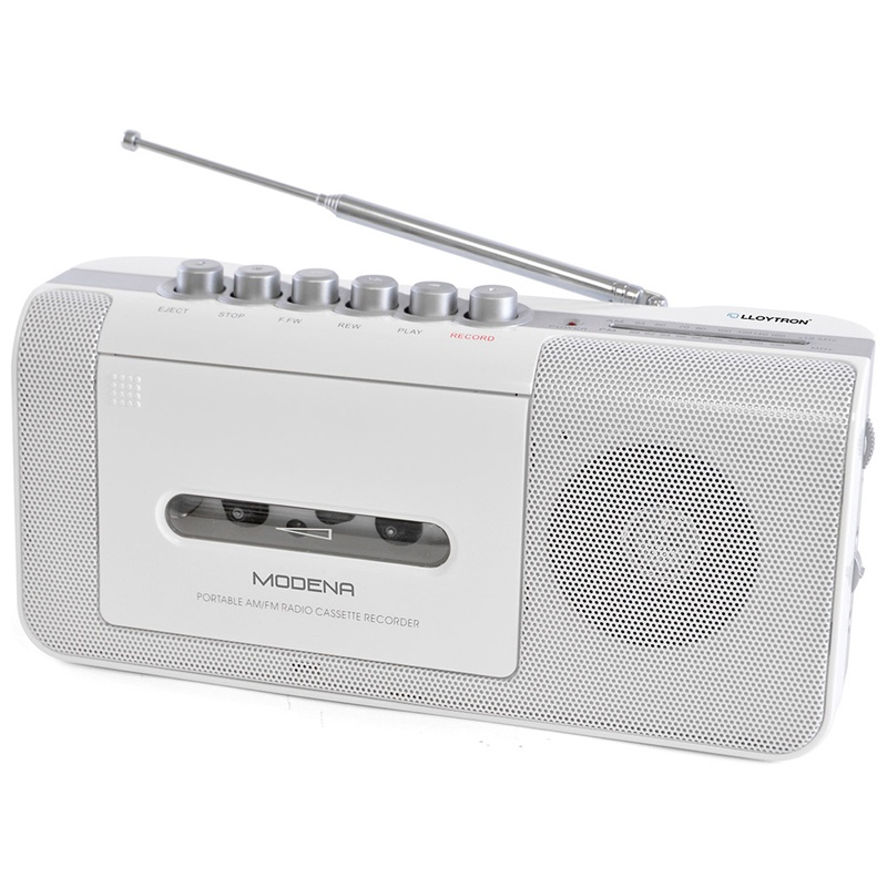 Lloytron Modena Portable 2 Band Radio Cassette Recorder