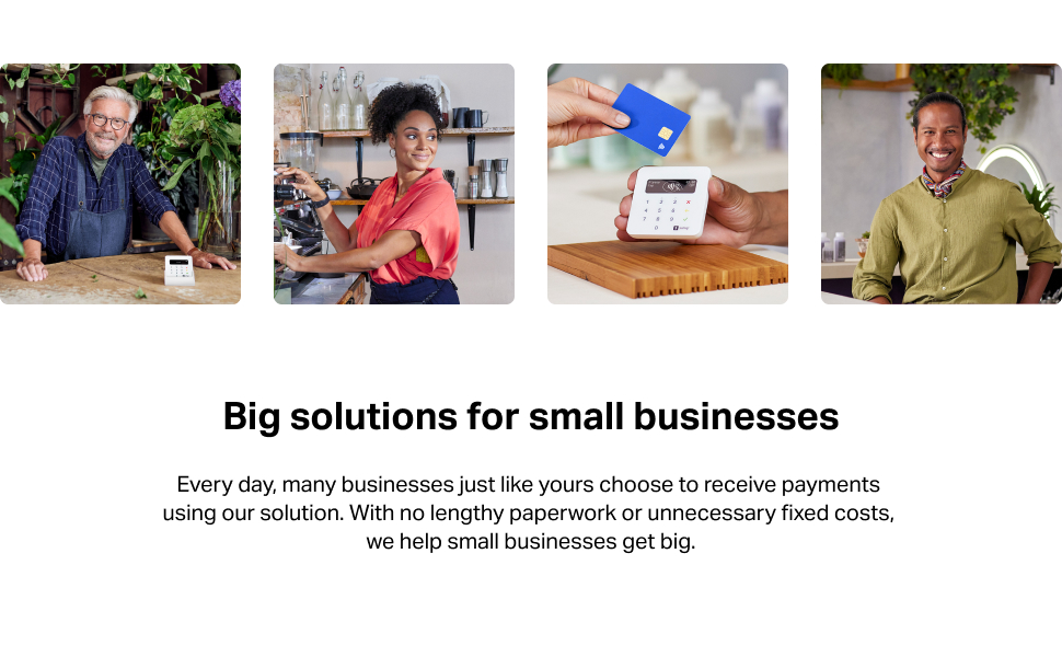 SumUp Big Solutions for Small Businesses